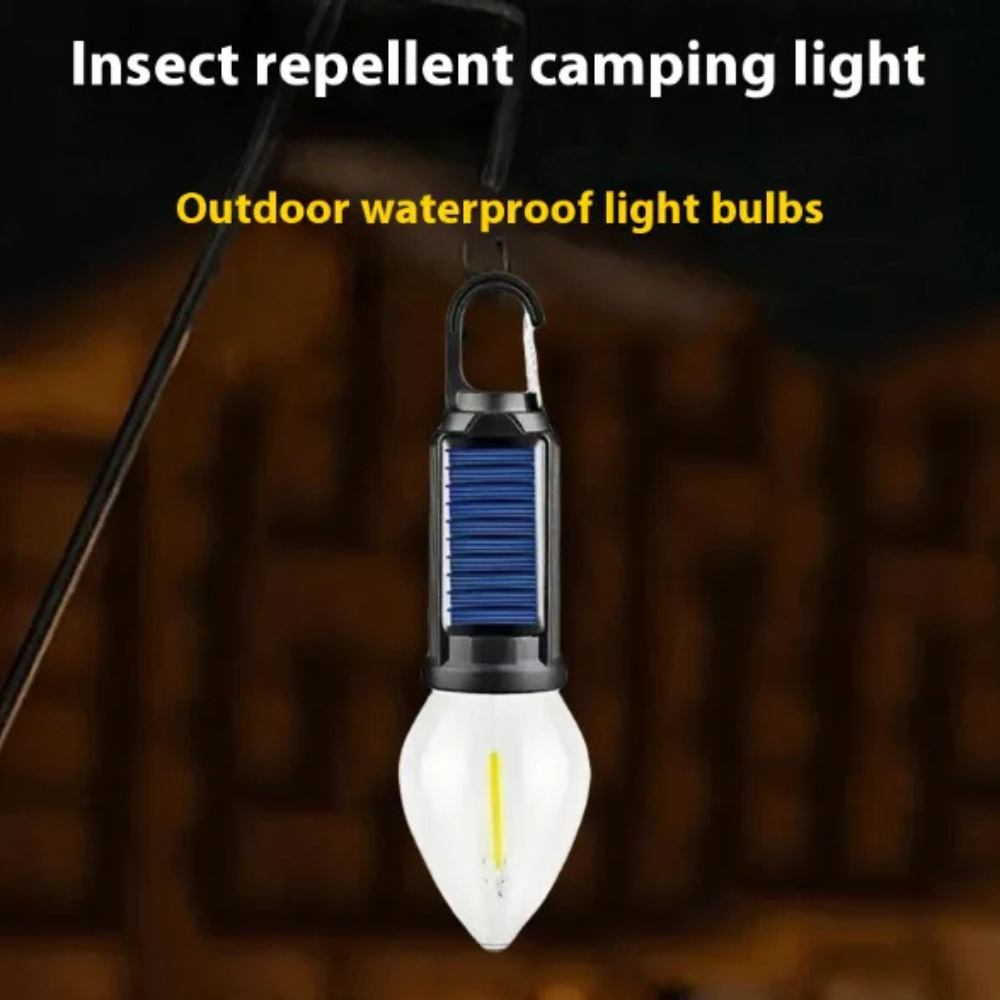 Solar Bug-Free Camp Light