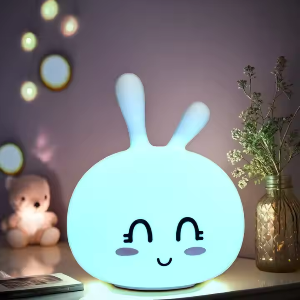 Creative USB Silicone Star Rabbit Night Light (Mini)