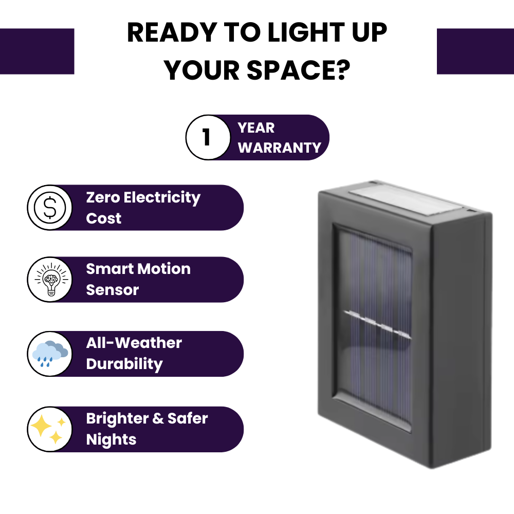 Solar Powered Garden Lights