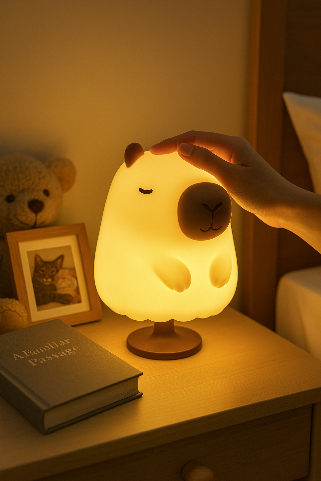 Cute Capybara Light Night Lights