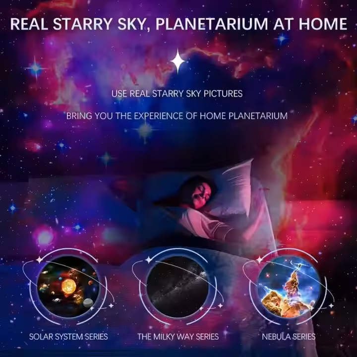 Galaxy Projector Night Light